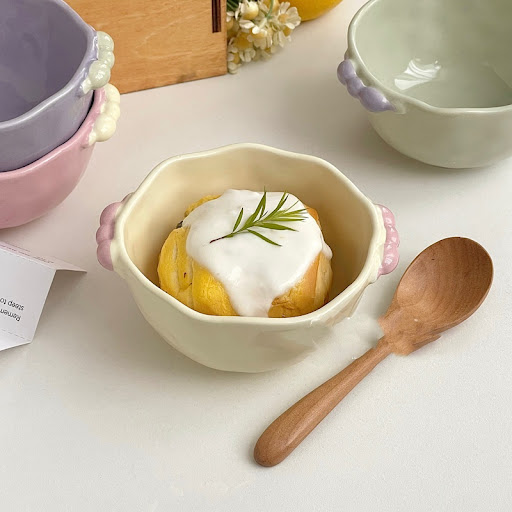 Title 4, New Ins Candy Pearl Double-ear Bowl