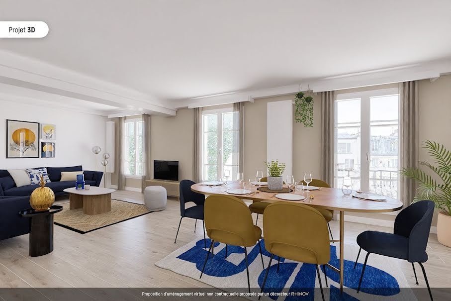 Vente appartement 5 pièces 97.41 m² à Paris 18ème (75018), 1 160 000 €