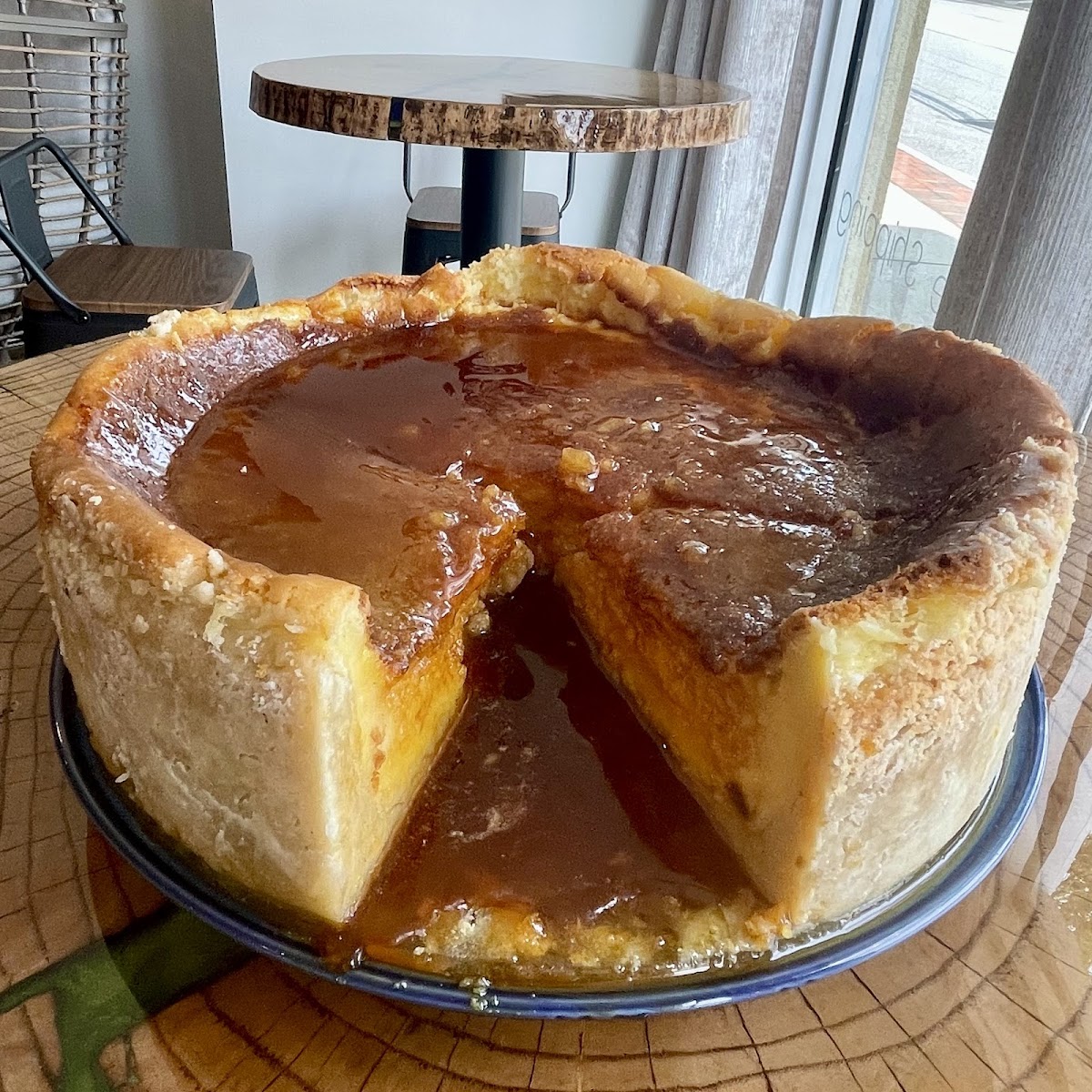 GF Salted Caramel Cheesecake