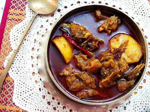 Mutton Curry With Aloo