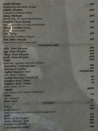 Raaga Bar & Kitchen - Sea Palace Hotel menu 6