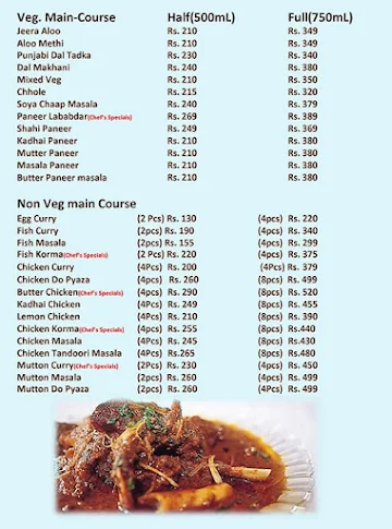 Dhaba By Eleven Chefs menu 