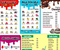 Cool Gola menu 1