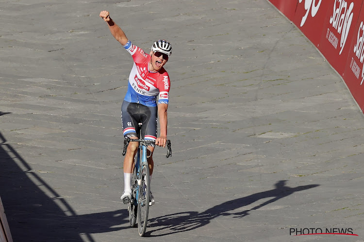 Mathieu van der Poel heeft naar eigen zeggen nog niet gepiekt: "Hopelijk komt er nog een overwinning in een monument aan"