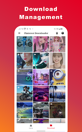 Screenshot Video Downloader for Pinterest