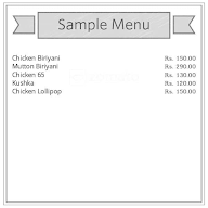 Hotel Kiddu Bhai menu 1