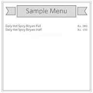 Daily Hot menu 1