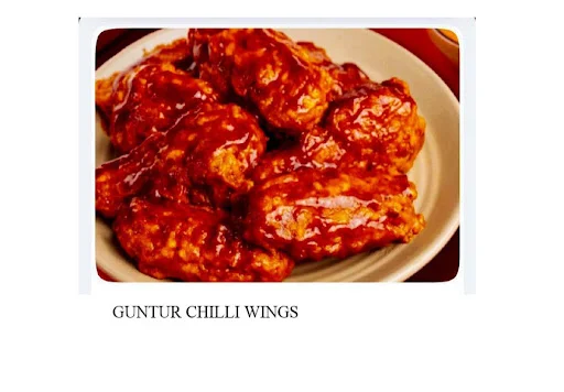 Guntur Chilli Wings (4 Wings)