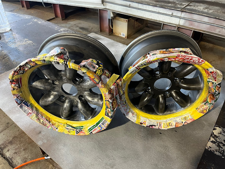 サニートラックのワタナベ13インチホイール・フロント6.5J Aタイプ・漢は黙って十三吋！！に関するカスタム事例の投稿画像2枚目