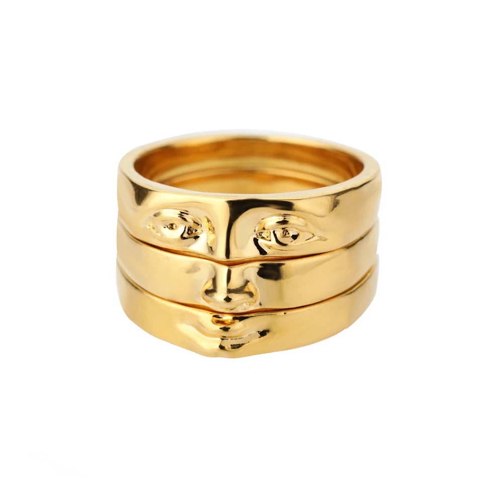 Verstelbare ring met Egyptische Afrikaanse koningin bedel voor heren en dames. Een charmant sieraad voor dagelijks gebruik en speciale gelegenheden