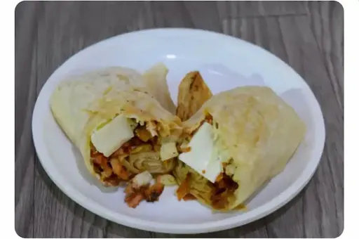 Rumali Chicken Cheese Shawarma