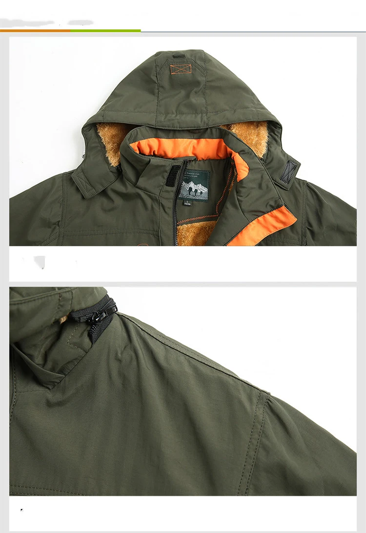 Title 6, Veste homme Winter Plus en velours épais, ample...