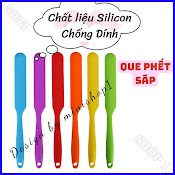 Que Silicon Phết Sáp Wax Lông Chống Dính, Que Lấy Sáp Quát Handmade