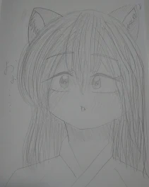 久々に絵描いた～*｡･+(人*´∀`)+･｡*