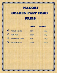 Nagori Golden Fast Food menu 7