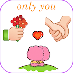 Cover Image of Download Animated Love Stickers 1.1 APK
