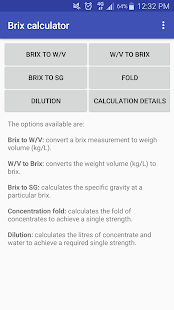 Brix calculator(圖1)-速報App