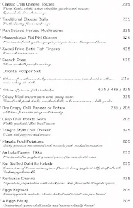 Xebra - The Sports Lounge menu 2