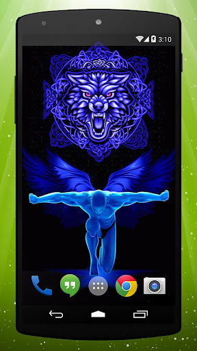 Celtic Wolf Live Wallpaper