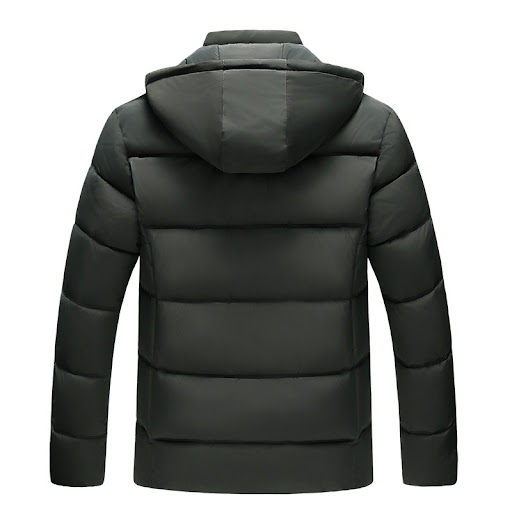 Title 3, Winter coat featuring a thickened cotton padded...