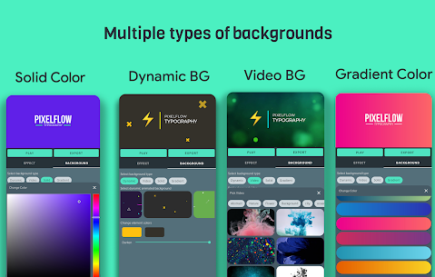 PixelFlow Intro maker text animator v2.0.6 Pro APK 3