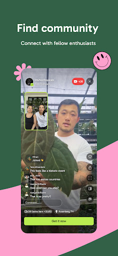 Screenshot Palmstreet: Shop & Sell LIVE