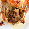 Thumbnail For Turkey With Stuffing After It's Roasted.