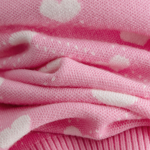 Title 3, Sweater Mid-length Sweater Love Jacquard