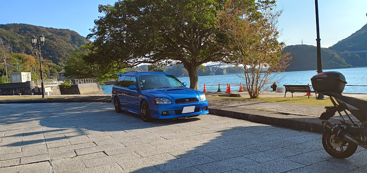 レガシィツーリングワゴンのBE / BH のｵｰﾅｰさん共に維持頑張って行きましょう！・レガシィBE BH・鹿児島県・映えスポットに関するカスタム事例の投稿画像1枚目