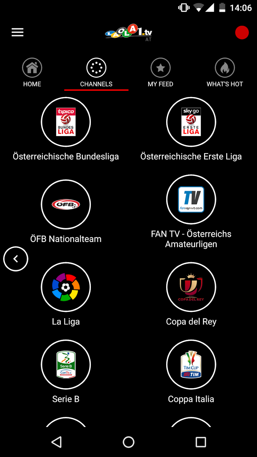 LAOLA1.tv Screen 3