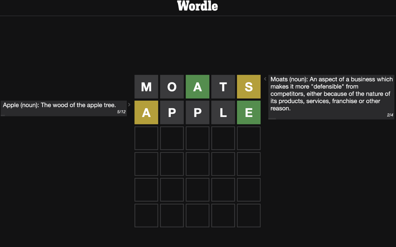 Wordle - Dictionary extension Preview image 2