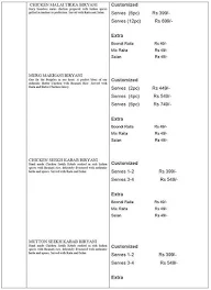 Royal Biryani And Kebabs menu 3