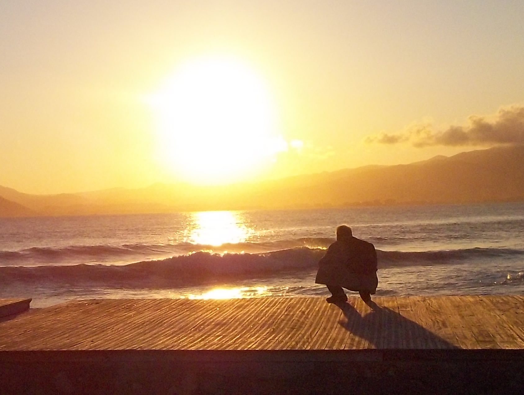 Osservando il tramonto... di LolleDimo