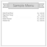 Ramji Snacks menu 1