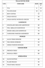 BTC Cafe menu 3