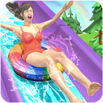 Cover Image of ダウンロード Water Parks Extreme Slide Ride : Amusement Park 3D 1.1 APK