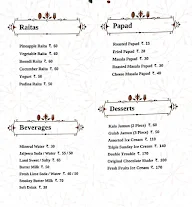 Sigdi Restaurant menu 6