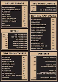 Shor - The Lounge menu 2