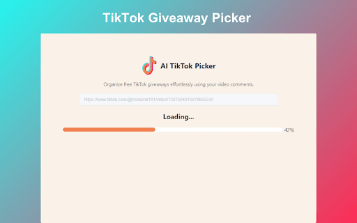 Competition Winner Picker for TikTok