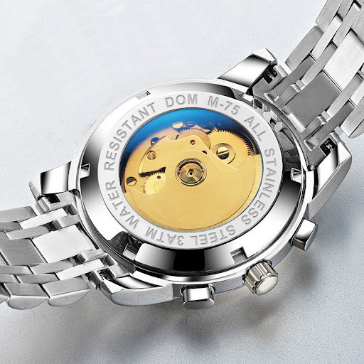 Title 11, New Hollow Mechanical Mens Business Watch. Pre...