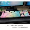 Set Keycap Rainbow Thick Pbt Ninja Và Intop Pbt Doubleshot 108 Led Phím Cho Bàn Phím Cơ