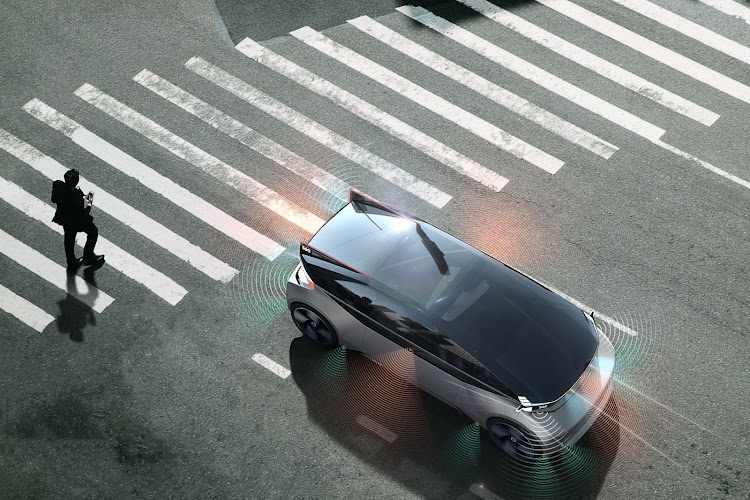 Volvo Cars is researching a ground-breaking new technology that uses ultrasounds via parametric speakers to 'ping' pedestrians and cyclists.