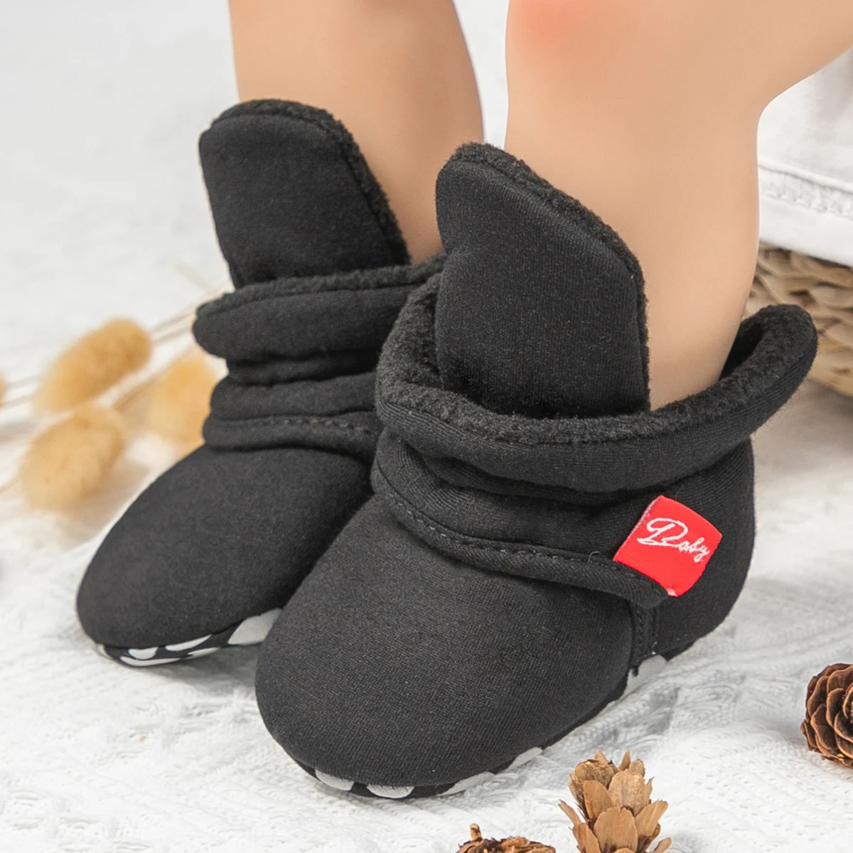 Title 8, Scarpe per neonati autunno e inverno con suola ...