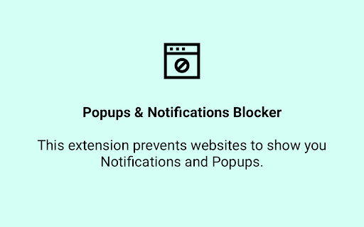 Popups & Notifications Blocker