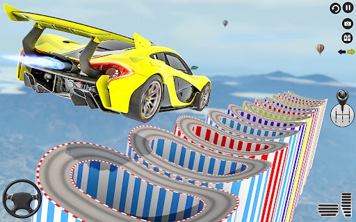 Screenshot Superhero Car Games: Mega Ramp