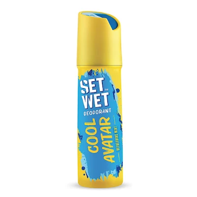 Set Wet Deodorant Spray Perfume Cool Avatar - 150 ml