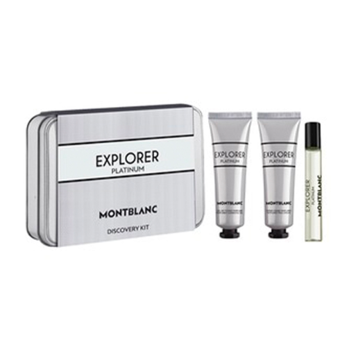 Bộ nước hoa MINI MONTBLANC EXPLORER PLATINUM EDP 7.5ML + KEM MẶT 30ml + SỮA TẮM 30ml_TGNH