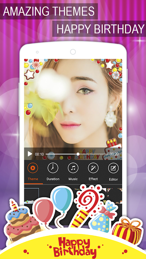 Birthday Video Editorのおすすめ画像2