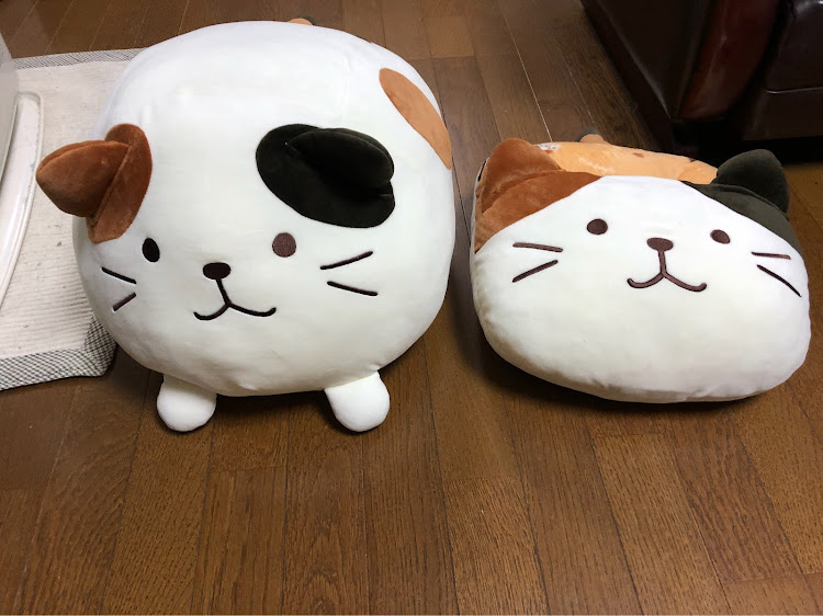 おおやん@丸目バカさんが投稿した猫テロ・デカクッションとレッグウォーマーに関するカスタム事例の投稿画像1枚目