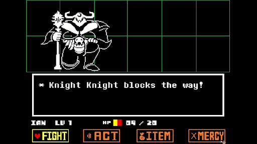 Battle with Knight Knight